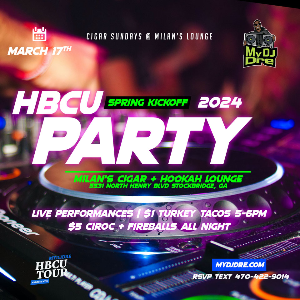 HBCU Tour Spring Kick Off March 17th